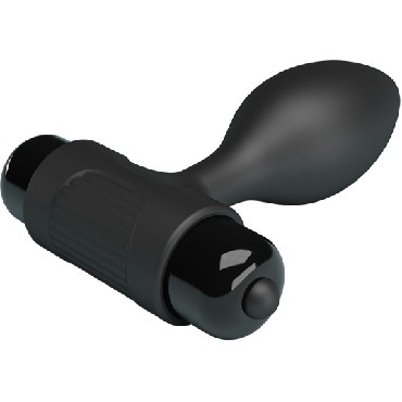 Baile Pretty Love Vibra Butt Plug, черная