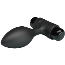 Baile Pretty Love Vibra Butt Plug, черная