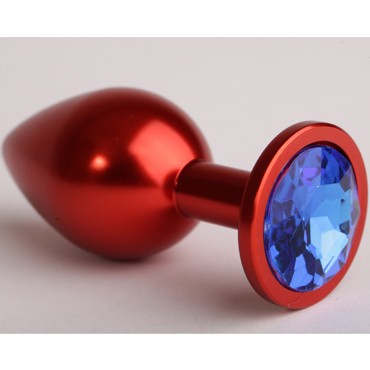 4sexdream Анальная пробка малая, красная
