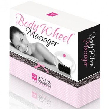 LoversPremium Body Wheel Massager, черно-белый