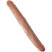 PipeDream King Cock 12" Slim Double Dildo, загорелый