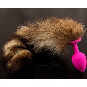 Пикантные штучки Силиконовая анальная пробка, розовая