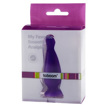 Taboom My Favorite Smooth Analplug, фиолетовая