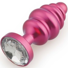 Play Secrets Thread Butt Plug Small, красный/прозрачный