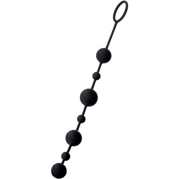 ToyFa A-toys Anal Beads 35,9 см, черная