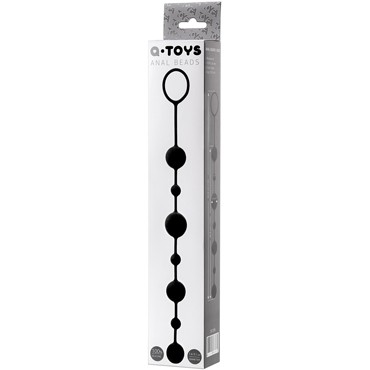 ToyFa A-toys Anal Beads 35,9 см, черная