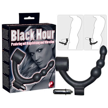 You2Toys Black Hour Penisring, черное