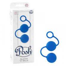 California Exotic Posh Silicone “O” Balls, синие