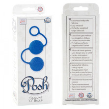 California Exotic Posh Silicone “O” Balls, синие