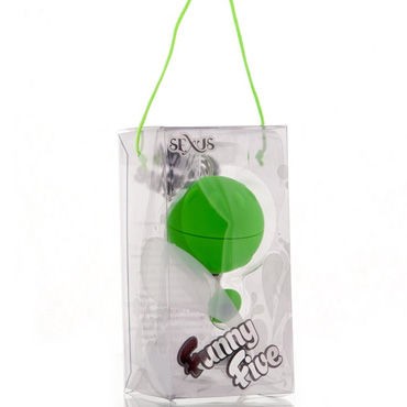 Sexus Funny Five виброяйцо, зеленое