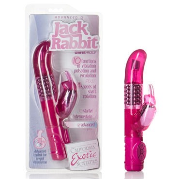 California Exotic Advanced G Jack Rabbit, розовый