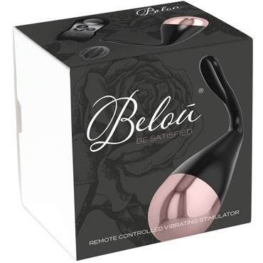 Orion Belou Vibro Egg With Clitoral Stimulator, черное