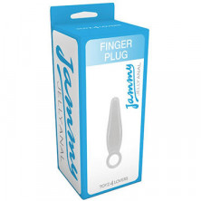 Toyz4lovers Jammy Jelly Anal Finger Plug, прозрачная