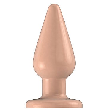 Shots Toys Bottom Line Butt plug Model 2, 10 см телесная