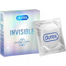 Durex Invisible Extra Lube, 3 шт