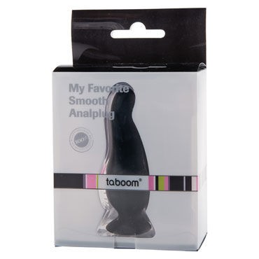 Taboom My Favorite Smooth Analplug, черная