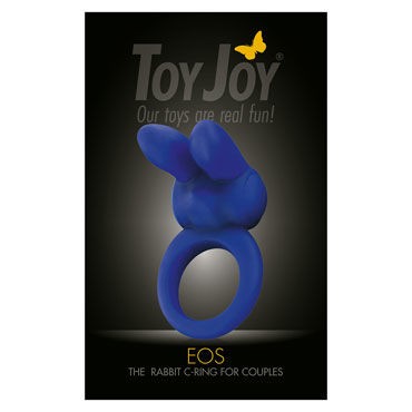 Toy Joy Eos The Rabbit C-Ring, синее