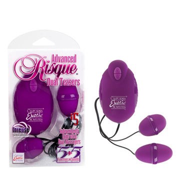 California Exotic Advanced Risque Dual Teasers, фиолетовый