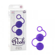 California Exotic Posh Silicone “O” Balls, фиолетовый