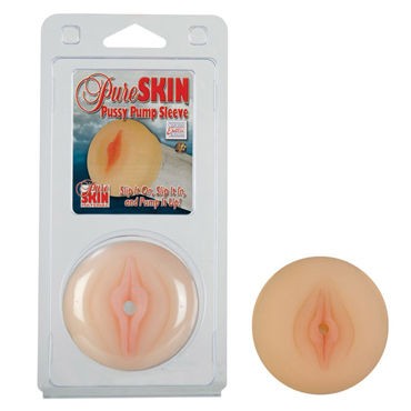 California Exotic Pure Skin Pump Sleeve - Pussy