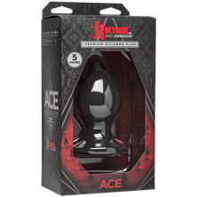 Doc Johnson Kink Ace Silicone Plug 13см, черная