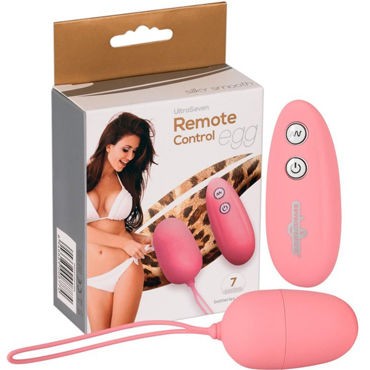 Seven Creations Ultra Seven Egg, розовое