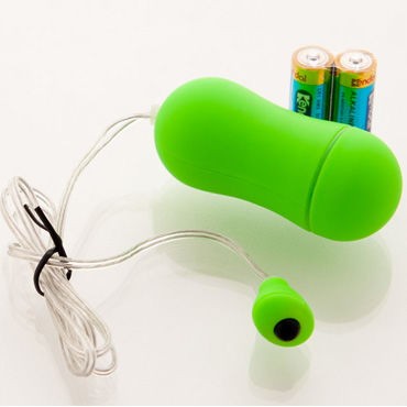 Sexus Funny Five виброяйцо, зеленое