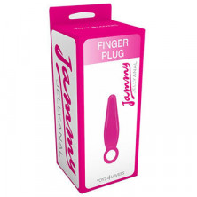Toyz4lovers Jammy Jelly Anal Finger Plug, розовая