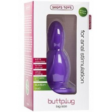 Shots Toys Big Butt plug, фиолетовый