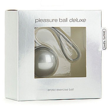 Shots Toys Pleasure Ball Deluxe, серебристый
