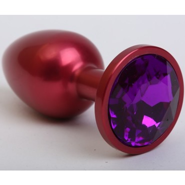 4sexdream Анальная пробка малая, красная