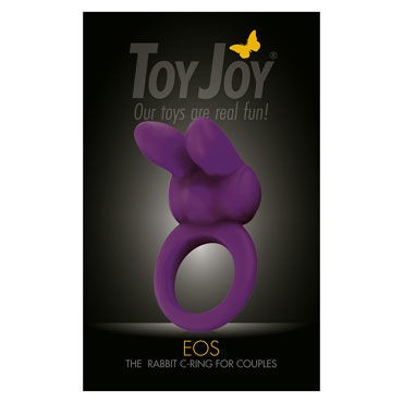 Toy Joy Eos The Rabbit C-Ring, фиолетовое