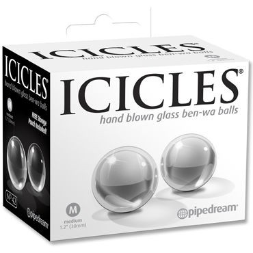 Pipedream Icicles Ben-Wa Balls, 3см