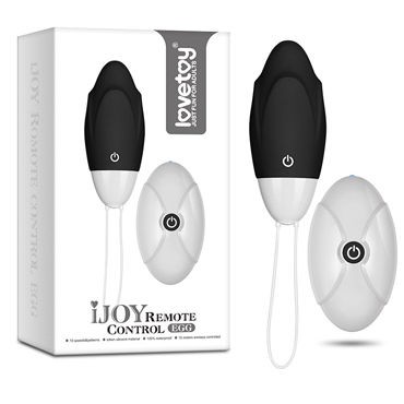 LoveToy iJoy Remote Control Egg, черное