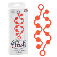 California Exotic Posh Silicone “O” Beads, оранжевый