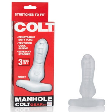 California Exotic Colt Manhole, прозрачная