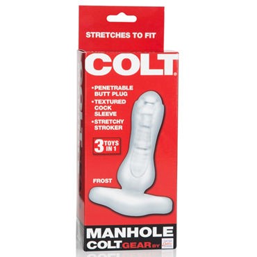 California Exotic Colt Manhole, прозрачная