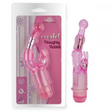 Howells Aphrodisia Crystal Stimulator Naughty Rabbit, розовый