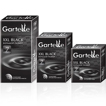 Gartelle XXL Black