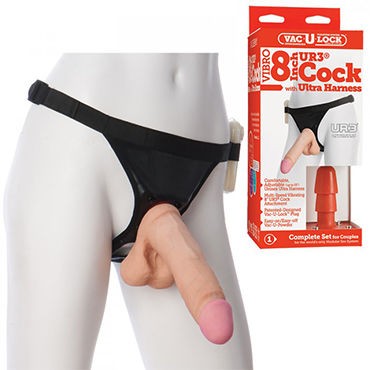 Doc Johnson Vac-U-Lock UR3 Ultra Harness, 20 см