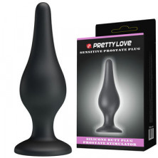 Baile Pretty Love Sensitive Prostate Plug, черная
