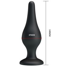Baile Pretty Love Sensitive Prostate Plug, черная