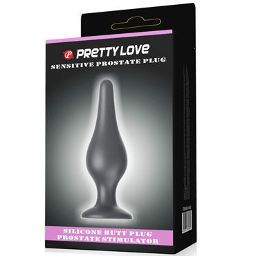 Baile Pretty Love Sensitive Prostate Plug, черная