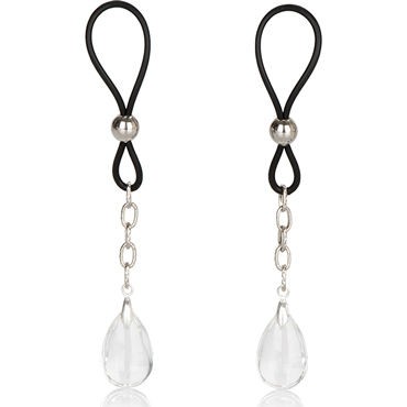 California Exotic Nipple Play Non-Piercing Nipple Jewelry Crystal