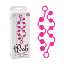 California Exotic Posh Silicone “O” Beads, розовый