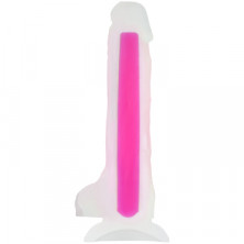 Toyfa Beyond James Glow, прозрачно-розовый