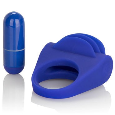 California Exotic Silicone Fluttering Enhancer, синее