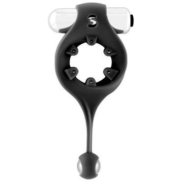 Shots Toys Cockring Magnet, черный