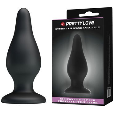 Baile Pretty Love Sturdy Anal Plug, черная