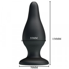 Baile Pretty Love Sturdy Anal Plug, черная